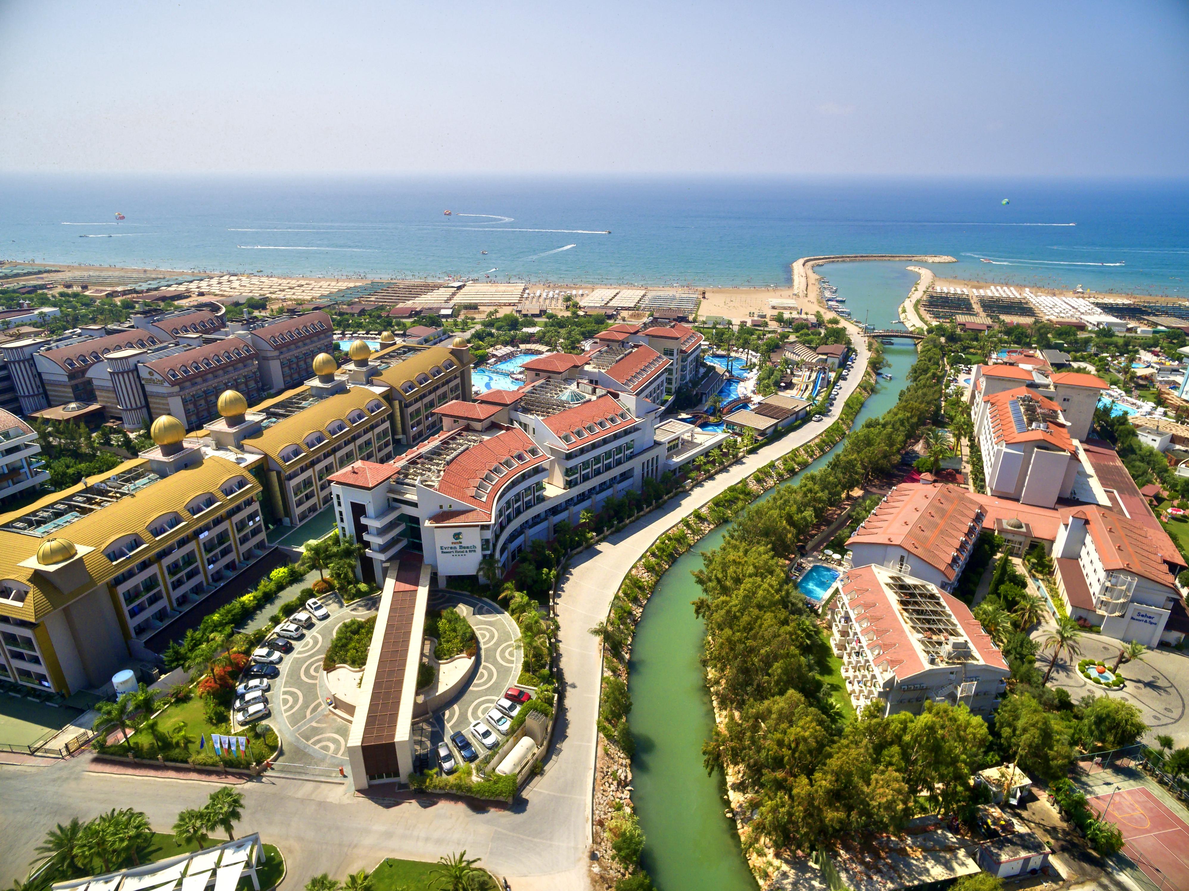 Sunis Evren Beach Resort Hotel & Spa Side Exterior photo